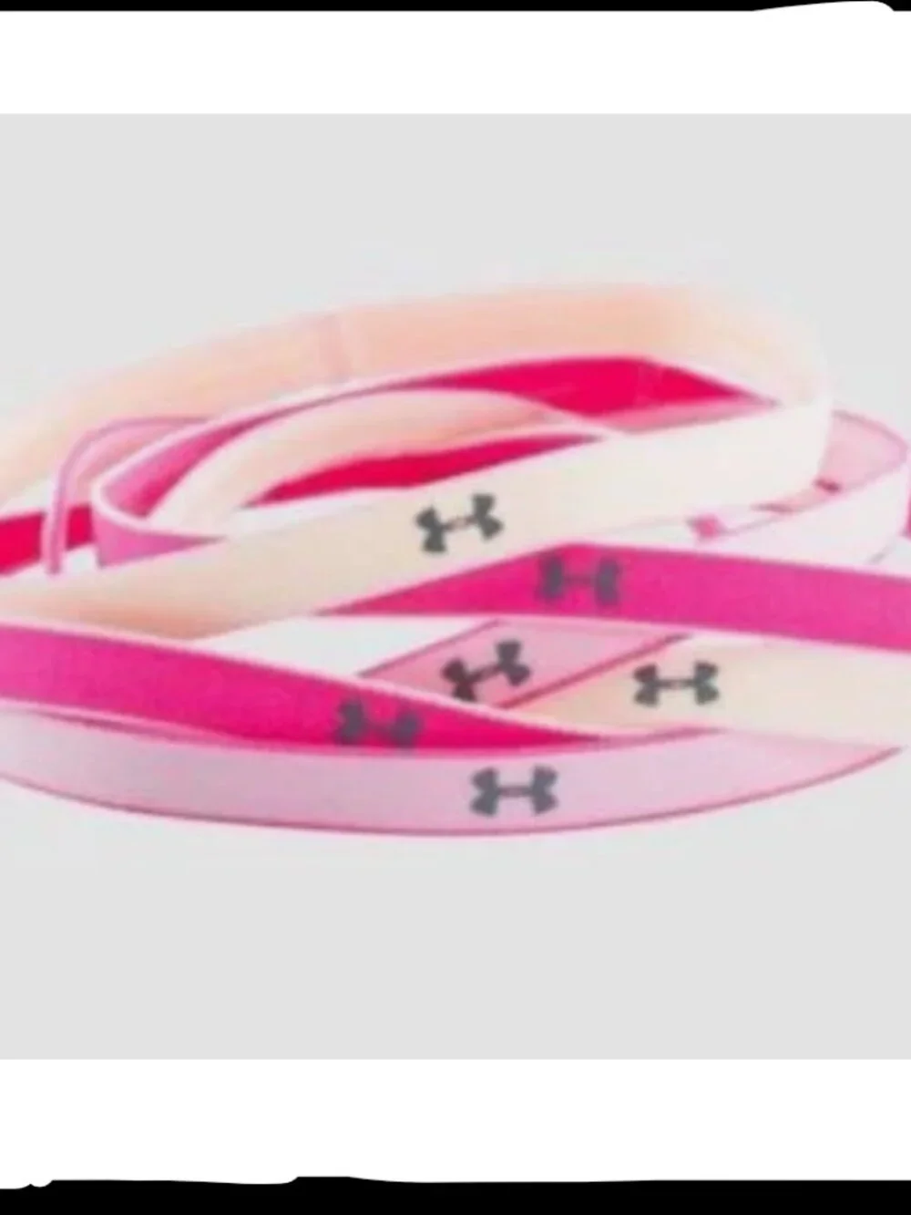 Women's Athletic Headband Under Armour Hair Accessories Headwrap Sports Pink